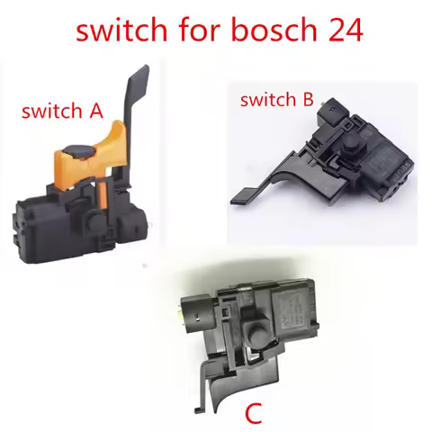 Switch on-off For BOSCH 24 BOSCH 1 617 200 077 GBH2-24DSR GAH500DSR GBH2SR GBH2-2DFR Hammer Drill Ac