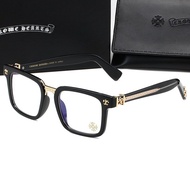 3020Chrome Hearts Glasses Men Women Same Style Anti-Blue Light Flat Glasses Square Glasses