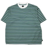 DAIWA PIER39 24SS TECH 抽繩多邊短袖T卹 Tech Drawstring Multi Border Short Sleeve T-Shirt BE-35024 XL(JP) GR