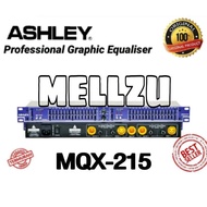 Ashley MQX 215 Original Equalizer 2 X 15 Band