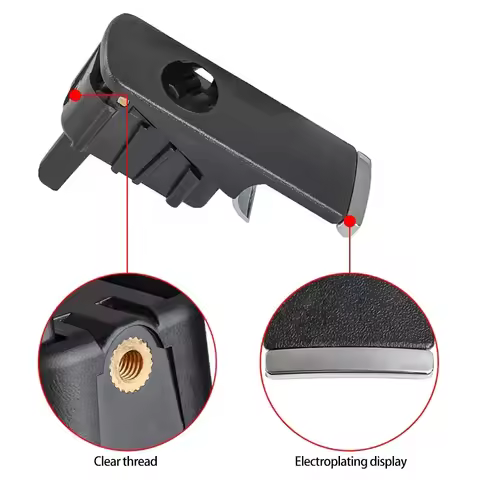 Car Glove Box Lock Lid Handle with Hole 8E1857131 for Audi A4 8E B6 B7 2002 - 2008 Left-hand Drive 8