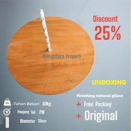 Wooden swing kit children's swing wooden swing rope chain swing/