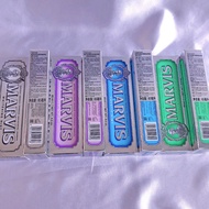 Ready Stock#意大利Marvis玛尔仕薄荷牙膏85ml亮白玛尔斯马尔斯去口臭抹茶茉莉0303WW