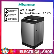 Hisense 10.5Kg Top Load Washer Non-Inverter WTJA1101T Washing Machine Mesin Basuh