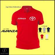 Polo T Shirt Toyota ALL NEW AVANZA Logo Embroidery Gazoo Racing Esport Racing VVT-i Fashion Baju Cot