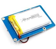 樹莓派鋰電池擴展板 3B+背拓展板雙USB輸出電源帶線3.7V 1.8A  /D3