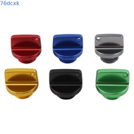 76DCXMY Motorcycle Oil Cap, Aluminum CNC Oil Plug, Engine-Part Engine Universal Screw-On Crankcase C