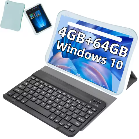 10.1INCH Windows 10 Q1 Tablet PC 64 Bit 4GBRAM 64GBROM HDMI-Compatible Dual Camera WIFI Quad Core X5