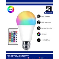 Bossecom 7W RGB Bulb + Remote E27 RGB Light