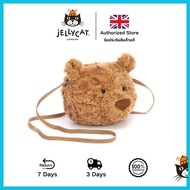 Jellycat bag Bartholomew Bear นุ่มและเป็นมิตรกับผิว ไม่หลุดร่วงง่าย jellycat ตุ๊กตา ของแท้ดั้งเดิมกร