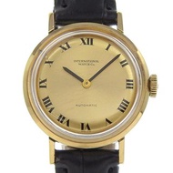 【日本直送】IWC 萬國錶 Old Inter 古董錶 Cal.44 2298 不鏽鋼 x 壓紋皮革 自動上鍊 【二手】