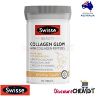 SWISSE Collagen Glow with Collagen Peptides (60 tablets)