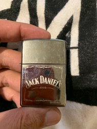 二手 無盒 zippo Jack Daniel’s   傑克 丹尼斯 煤油 打火機