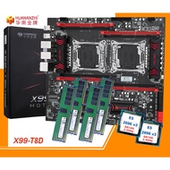 Combo Main Huananzhi X99-T8D + Dual Xeon E5 V3 + Ram DDR3 REG ECC. Specializing in Games - Graphics 
