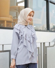 RUFFLE BLOUSE BY VANILLA HIJAB VANILLAHIJAB