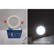 PUTIH Downlight 6 Watt WHITE LED CDL / LED PANEL LIGHT / CEILING LIGHT / CEILING SPOTLIGHT LED