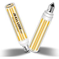 Updated Dimmable JDE11 120V 100W 120W Halogen Mini Candelabra Bulb Equivalent,T4 COB E11 Led Bulbs D