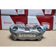[ST] Brembo AK550 Radiation Calipers (Right) Gray Bottom Silver Letter Hole Distance 100MM Piston 32