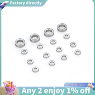 E7-16PCS Steel Bearing 3X6X2mm 6X10X3mm for  C14 C24 B36 MN D90 MN-90 MN99S RC Car Spare Parts Upgra
