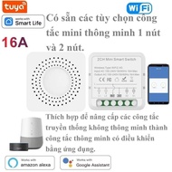 Xenon Tuya WiFi Smart Life 16A mini Smart switch Module 1 gang/2 gang/3 gang
