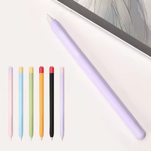 Pencil Case For Apple Pencil 1st 2nd Generation For iPad Apple Pencil 1 2 Stylus Pen Protective Soft