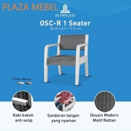 [ Garansi] Set Olymplast Sofa Plastik / Kursi Tamu / Kursi Taman 321 +