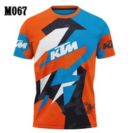 KTM Racing Tshirt / Baju Microfiber Jersi / Jersey Sublimation / Tshirt Jersey
