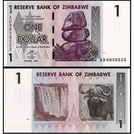 Zimbabwe 2007 1 Dollar UNC (P-65)