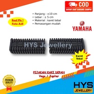 [COD] Barstep Depan Yamaha VEGA / JUPITER - Karet Pijakan Kaki Pustep Pedal Injakan Kaki Variasi Mot