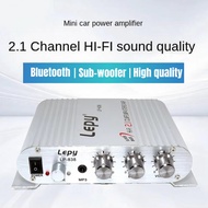 LP-838 Household Car 12V Amplifier Bluetooth Amplifier 2.1 channel Amplifier Sub-woofer