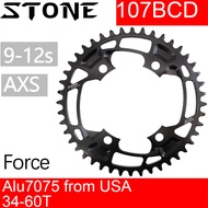 Stone Round Oval Chainring 107BCD for Sram Force AXS 12s Crankset 107 Bcd MTB Road Bike Chainwheel 3