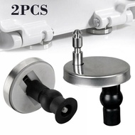 [Royallady036 ] useful 2x Toilet Seat Hinges Top Close Soft Release Quick Fitting Heavy Duty Hinge Pair