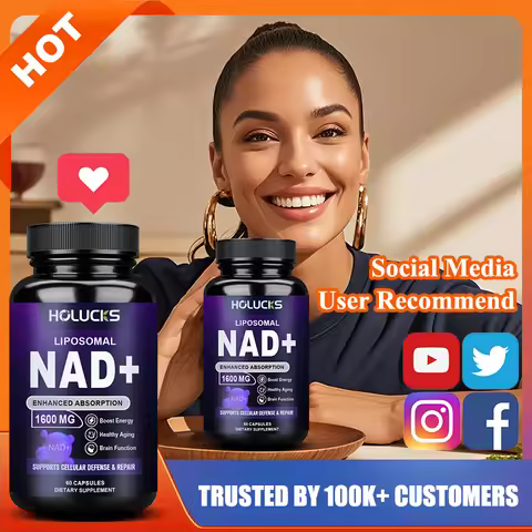 High Potency NAD+ Supplement, for Anti-Aging, Energy Production & Overall Vitality, Metabolic Health