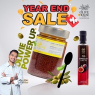 (BUY 1 GET 1  ITEM) Minyak Zaitun Olivie Power Up 340g 60x  (Olive House) (Organik) Food Oil Cooking