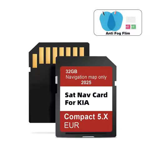 SD Card Navigation GEN5 Compact 5.X for KIA Carens/Ceed/Niro/Optima/Picanto/Rio/Soul/Sportage/Stonic