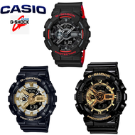 CASIO GSHOCK นาฬิกาข้อมือผู้ชาย สายเรซิ่น รุ่น GA-110HR-1A(Red and black)(ไม่มีกล่อง/No box)