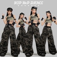 Jazz Dance Girls' Costumes Children's Street Dance Costumes Girls' Group Children's Dance Costumes M