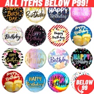 18 Inches Happy Birthday Foil Balloons Decorations Party Needs Birthday Supplies Below 99