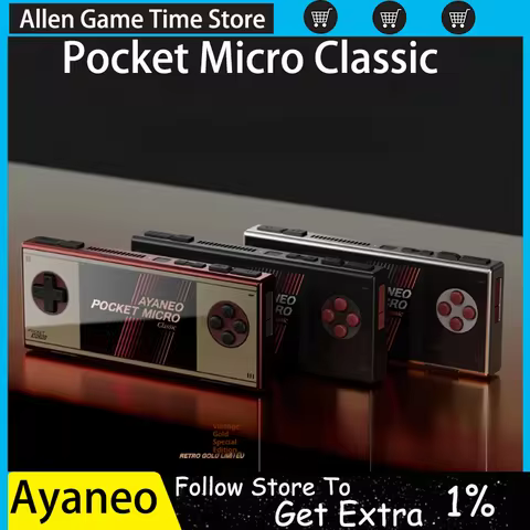Ayaneo Pocket Micro Classic 3.5-Inch 640P IPS Original Color Display With Wifi5 BT 5.2 Portable Hand