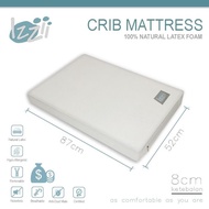 Zzii Baby Mattress Latex Fitted For Joie Kubbie Sleep 87X52X8Cm Free Shipping Discount