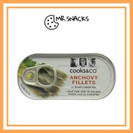 Cooks &amp; Co Anchovy Fillets in Sunflower Oil 50g [UK]