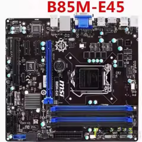 MSI H81M/Z87/Z97PC/B85M-P33 V3/G43/PC Mata/E45 Main Board 1150 Pins