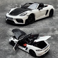 NOREV1: 18 Porsche 718Spyder RS 2023 Simulation Alloy Car Model Gift Decoration