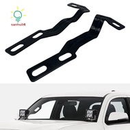 LED Light Pod Metal Hood Mount Bracket Ditch Hood Light Brackets Kit for 2016-2020