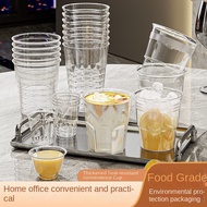 Disposable Cup Aviation Cup Hard Thickened Plastic Cup Crystal Cup Household Space Cup Wholesale Win