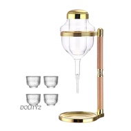 [Dolity2] Glasses Sake Set for Barware Warmer or Cold Sake