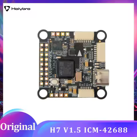 HolyBro Kakute H743 Flight Controller H7 V1.5 ICM-42688 Dual BEC Baro OSD Onboard Bluetooth 30.5X30.