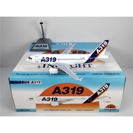 Inflight IFAIRBUS319 1: 200 Airbus Original Factory A319 F-WWAS Alloy Airplane Model