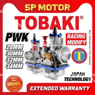 CARBURATOR KR150 TOBAKI RACING CARBURETOR POWER JET PWK KR150(SQUARE)NSR PE COPPER SLIDE ( PROTAPER/