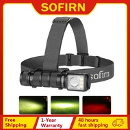 Lampu Kepala SOFIRN HS42 2100lm 18650 EDC USB C Boleh Dicas Semula dengan Power Bank Lampu Suluh SST